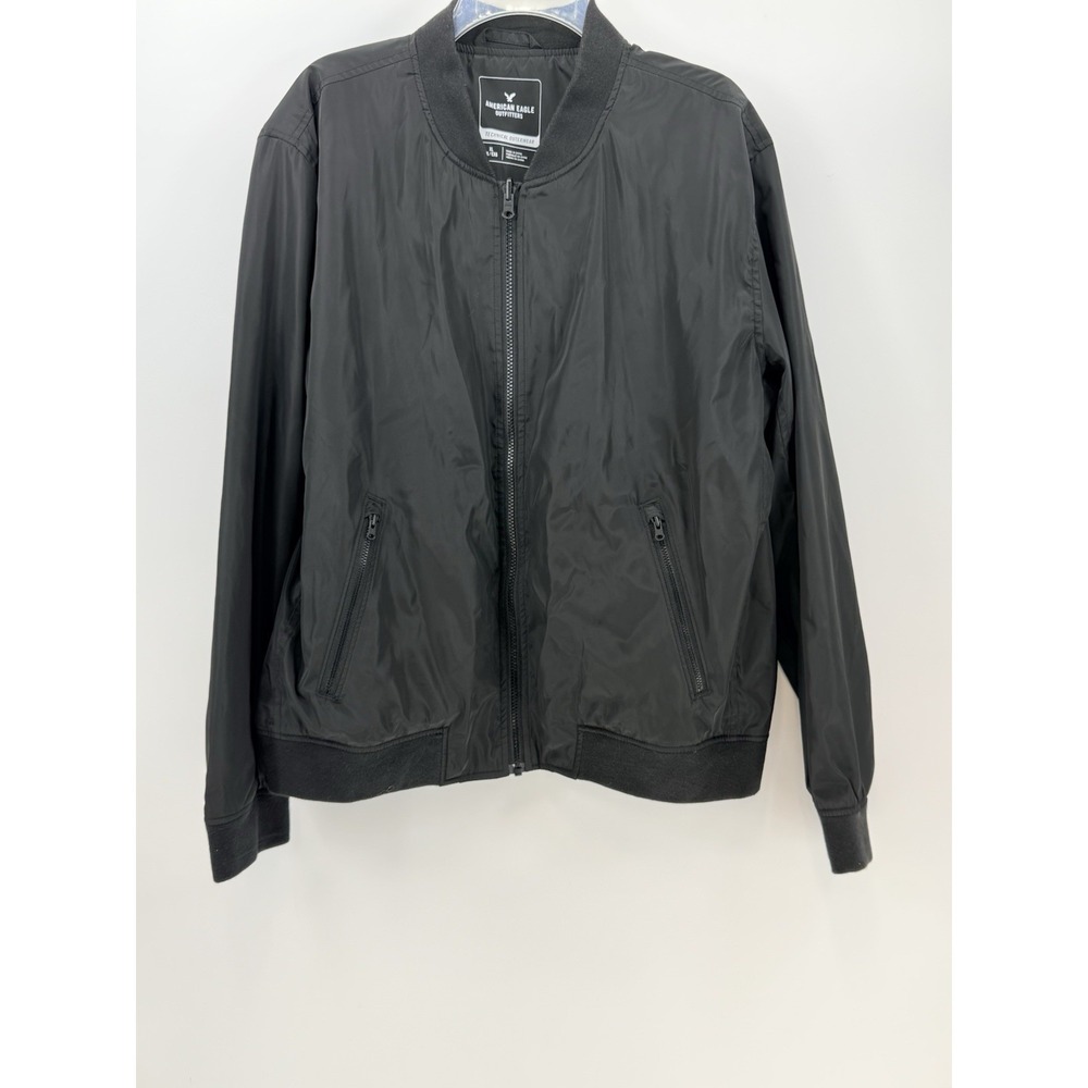 American Eagle Outfitter Men's XL Lightweight Bomber Jacket Technical Outerwear
